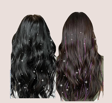 Hair Tinsel Application