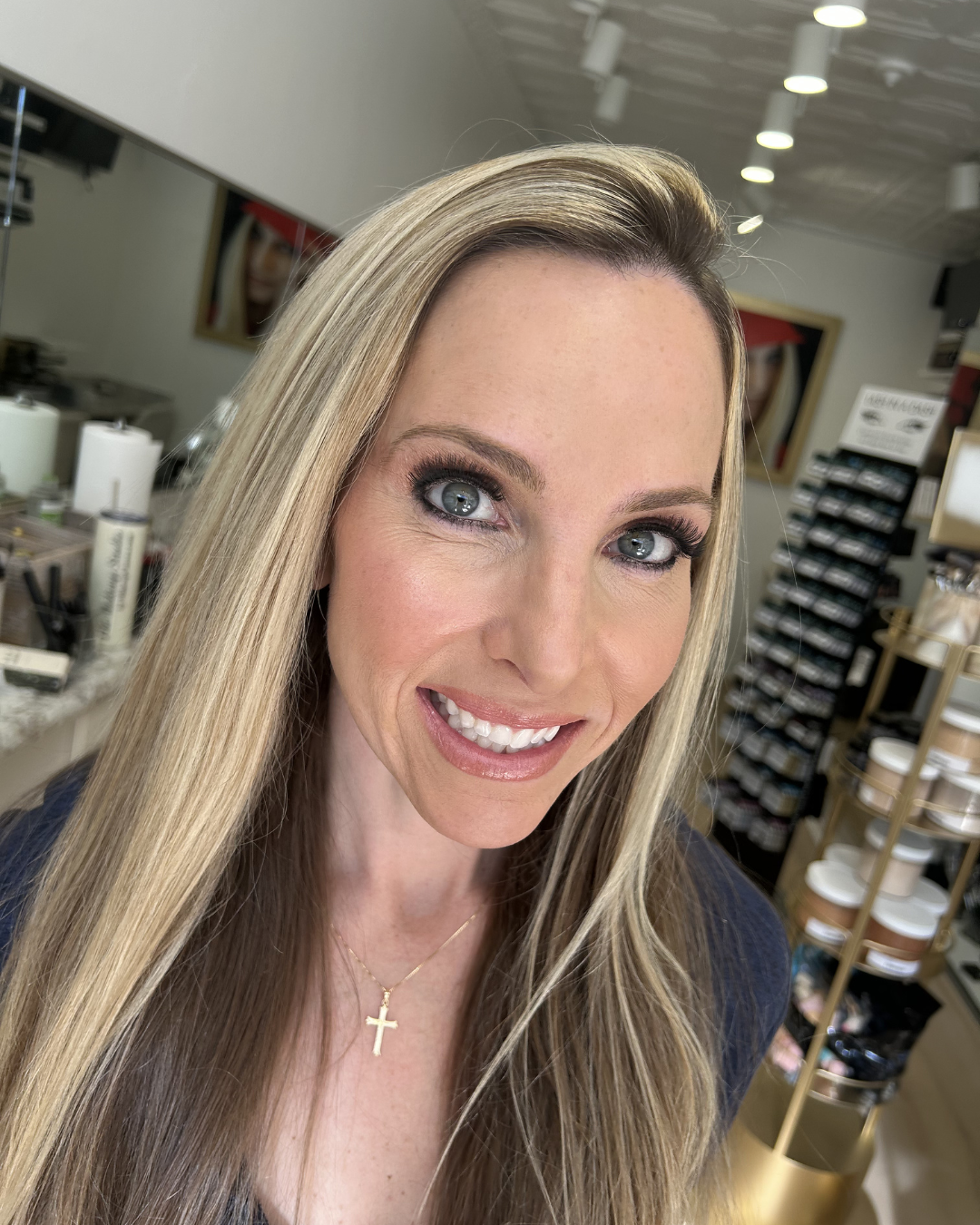 Makeup result